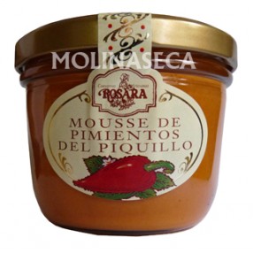 ROSARA Mousse de Pimientos del piquillo frasco 125 grs